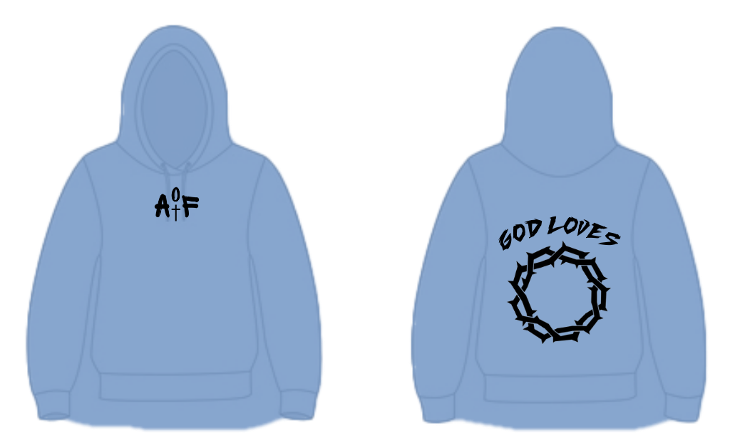 God Loves Sweatshirt